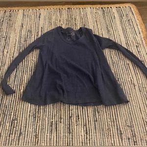 Free people long sleeve Sz small top